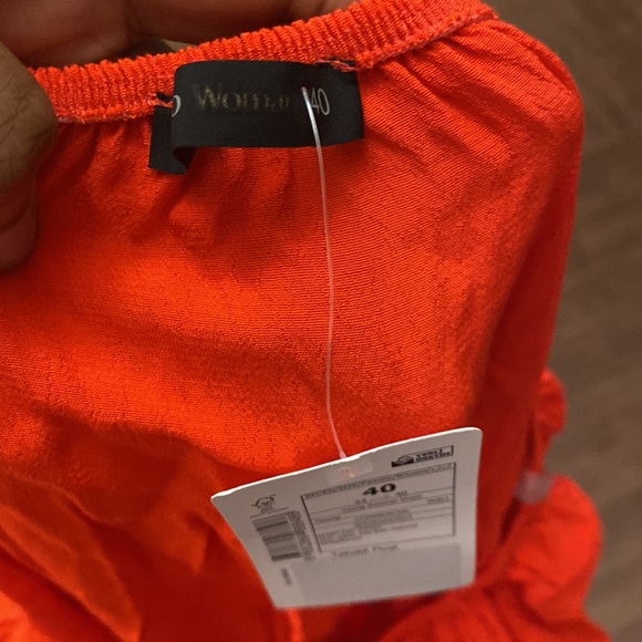 Orange cut dress - Picture 5 of 6